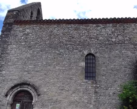 084 L’église romane de Roussergue (altitude 187 m)