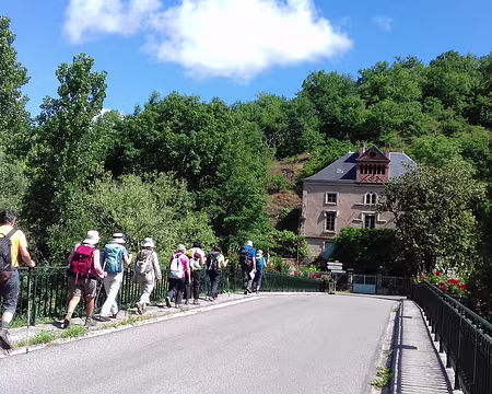 144 Sur le pont de la Frégère (altitude 220 m)