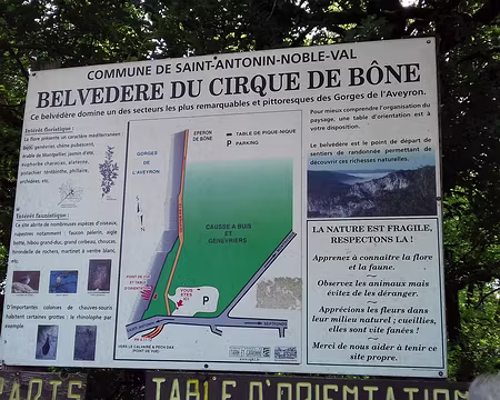 171 Le belvédère est situé à 284 m d’altitude