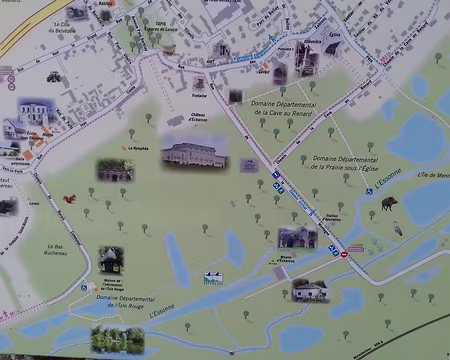 010 Le village d’Echarcon, l’Essonne, et ses marais