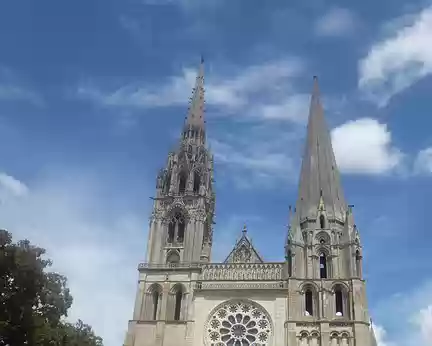 P1150287 Cathédrale Notre-Dame de Chartres construite au XIIIè s.