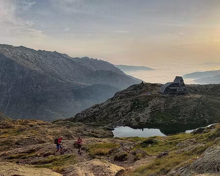 007 Les nuages recouvrent la vallée de Vicdessos.