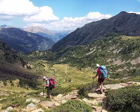 043 En vue du Refuge de Coma Pedrosa.