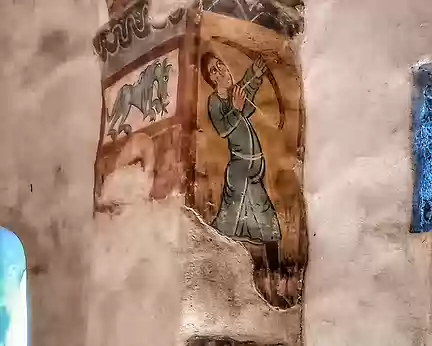 064 Peintures murales du XII ème siècle par 