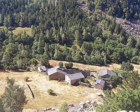 080 Hameau de Ramio dans le Vall Madriu