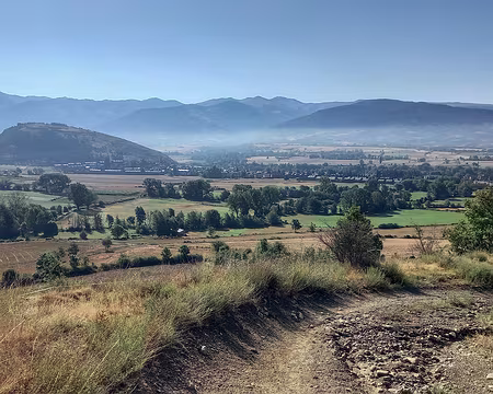 126 Jeu. 4 août 22. La haute plaine de Cerdagne au matin.