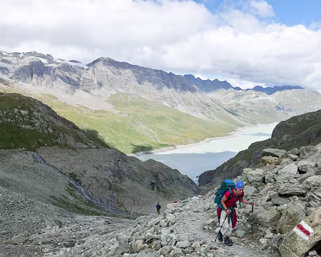 20220730-11h19m38s-p1130427_52349992785_o-V3 Vue sur le Val des Dix avec la Pointe du Vasevay (3355m), la Pointe des Chamois (3384m), le Glacier des Pantalons Blancs, les Rochers du Bouc, les Rochers de...