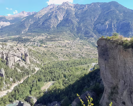RC Queyras (06) Vue sur les gorges du Guil