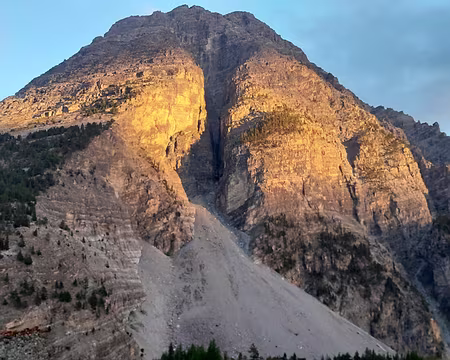 RC Queyras (30) Coucher de soleil au sommet du Lasseron (2702 m)