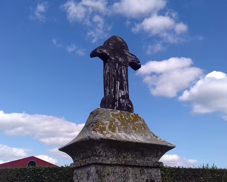 032 La croix à Baptiste (Malèvre, 1901) sur les hauteurs de Labbeville