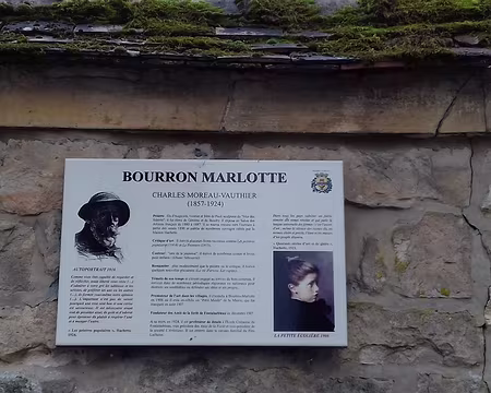002 Charles Moreau-Vauthier, peintre et écrivain, s’installa à Bourron-Marlotte en 1906 et fonda la Société des amis de la forêt de Fontainebleau en 1907