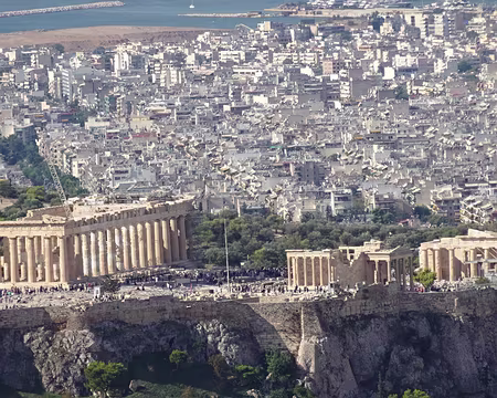 DSC00115 Vue de l'Acropole depuis Lykabettos