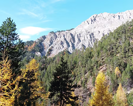 044 vendredi - montée au col des Thures par le chemin de Ronde