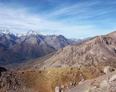 081 La Montagne des Agneaux et La Meije, à droite Tête Noire.