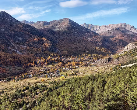 167 Névache vu du sentier balcon.