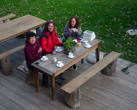 P1310984 Après la rando et avant le sauna, dure dure la rando !