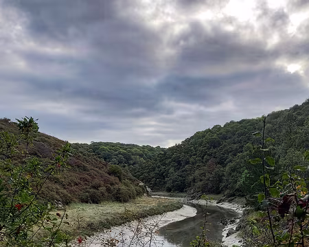 17 02.10.22. Nous longeons le Gouessant jusqu'à son embouchure.