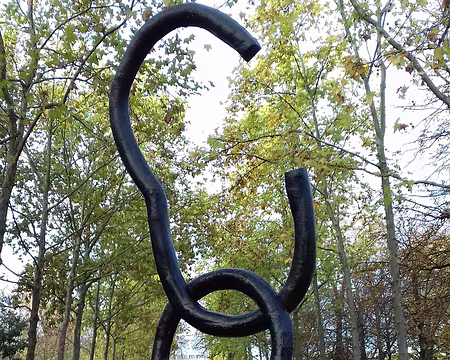 011 »Le Cri, l’Ecrit» (Fabrice Hyber, 2007), monument commémorant l’abolition de l’esclavage