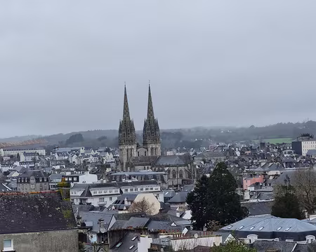 11 Vue de Quimper depuis le Mont Frugy Vue de Quimper depuis le Mont Frugy