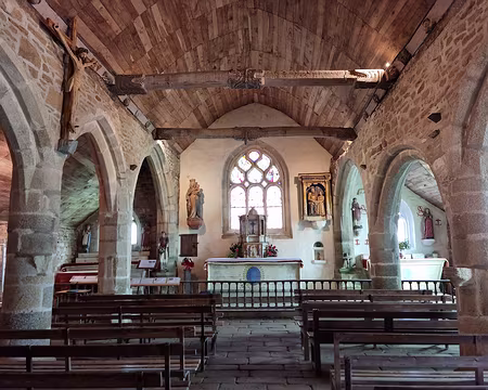45 Intérieur chapelle N.D. de Trémalo Intérieur chapelle N.D. de Trémalo