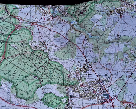 026 La forêt de l’Isle-Adam sur la carte IGN