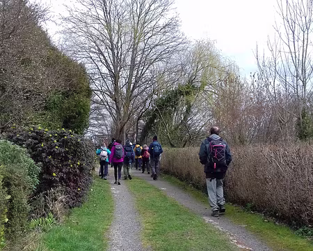 026 Après le pique-nique au bord du canal, départ vers le village de Coupvray pour une visite commentée de la maison natale de Louis Braille