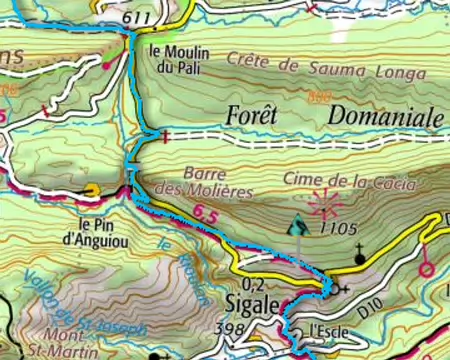P1320993 Jour 3 : De Gréolières-les-Neiges à Saint-Pierre