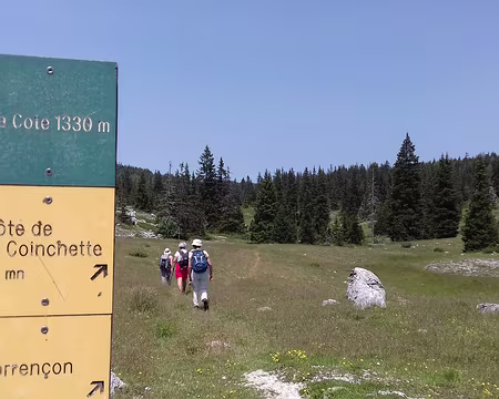 101 Retour à Corrençon par la côte de la Coinchette
