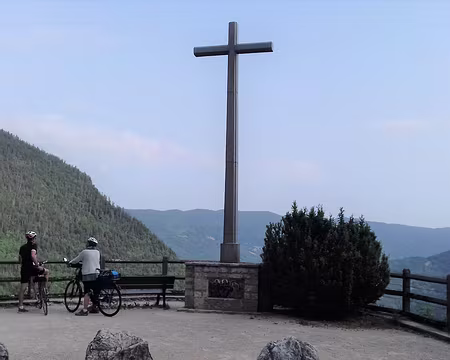 110 Jour 5- Arrêt au belvédère des Héros à Valchevrière (1167 m), sur la commune de Villard-de-Lans