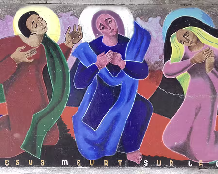 111 Chemin de croix (station XII) sous la grande croix