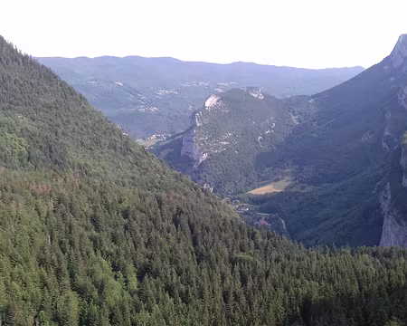 112 Vue sur les gorges de la Bourne