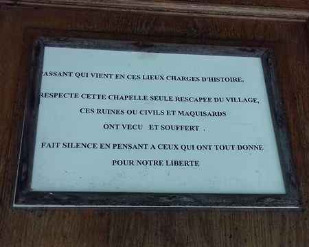 119 car il abritait un camp d’entrainement pour le Maquis