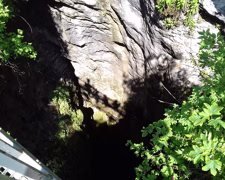 135 Le scialet de Malaterre, profond de 120 m, est creusé dans le calcaire urgonien