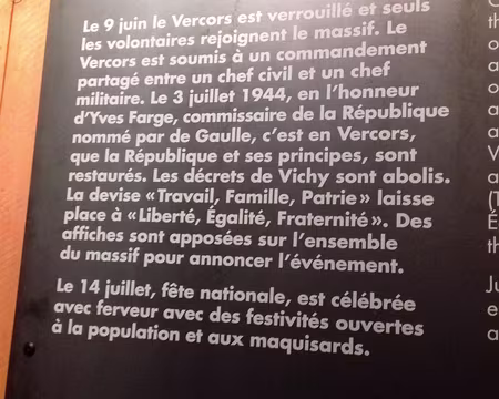 153 Au Mémorial de la Résistance à Vassieux-en-Vercors