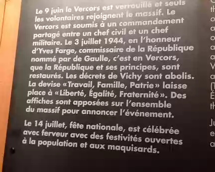 153 Au Mémorial de la Résistance à Vassieux-en-Vercors