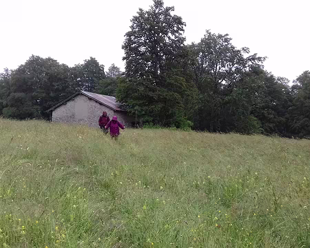 156 La grange de Vaunayre sur les hauteurs de Vassieux a servi d’abri à trente résistants du camp 6