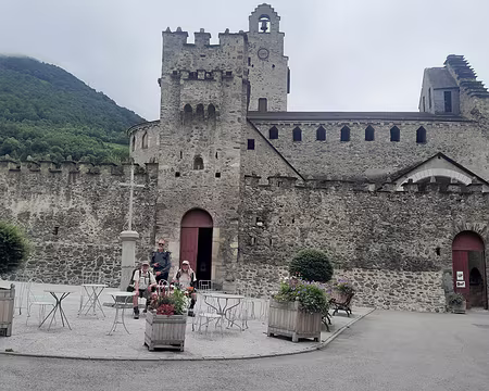 001 (065) J14 - Église fortifiée de Luz-Saint-Sauveur.