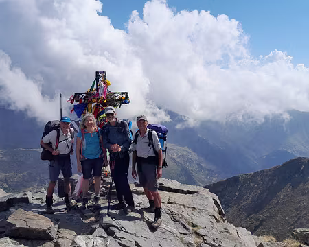 001 (150) ... et l'arrivée victorieuse au sommet du Canigou (2784 m) - J37.