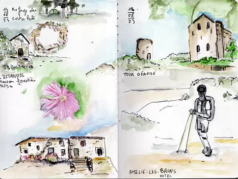 2023-07 Traversée des Pyrénées