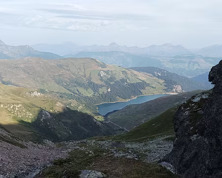 vue sur le lac Guerin vue sur le lac Guerin