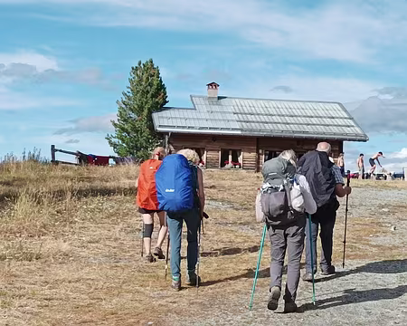 Arrivée au refuge des Arolles Arrivée au refuge des Arolles