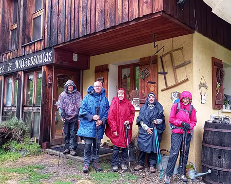 Départ de Molliessoulaz. Départ de Molliessoulaz.