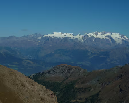 P1330820 Vue du col Saint Marcel : du Cervin au Mont Rose