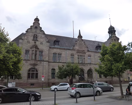 P1170740 La Poste de Saverne de style néo-renaissance allemande (1894)