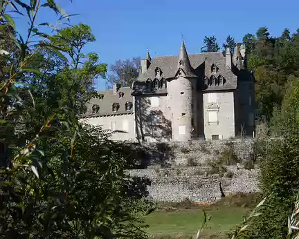 Aubrac500 Le château de Fournels (ne se visite pas).