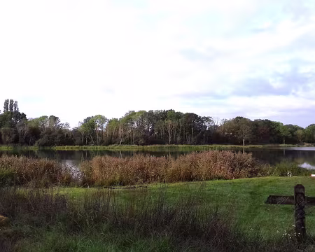 001 L’étang du Perray (10 ha) fait partie du vaste réseau hydraulique créé sous le règne de Louis XIV pour alimenter en eau les fontaines du parc de Versailles