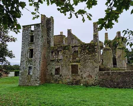 131 Ruines du château du Bois Thibault.