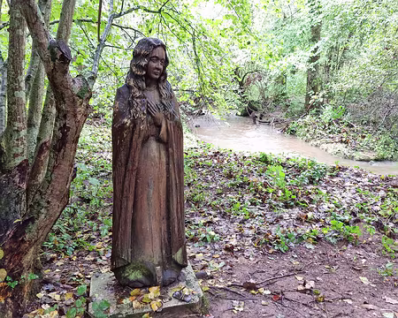 141 Sculpture de la Pucelle d'Alain Legros.