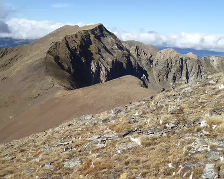 la crête frontière avec l'Espagne la crête frontière avec l'Espagne