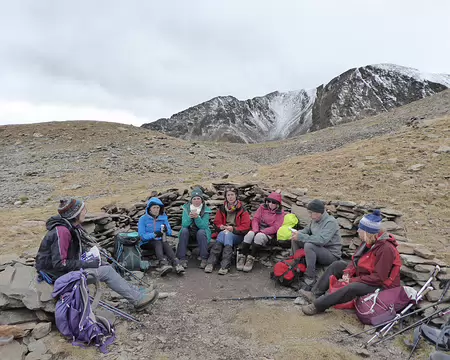 au col à l'abri du vent au col à l'abri du vent